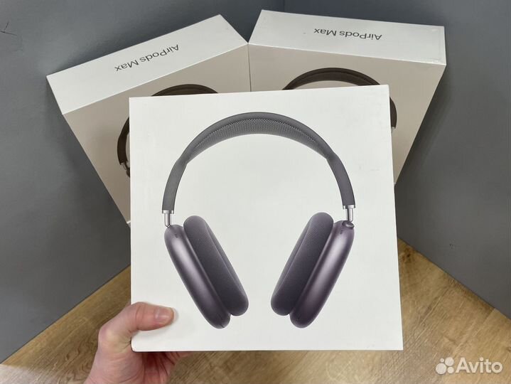 Наушники AirPods Max (Премиум качество) черный