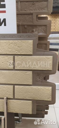 Фасадные панели Grand Line Кирпич Состаренный Элит