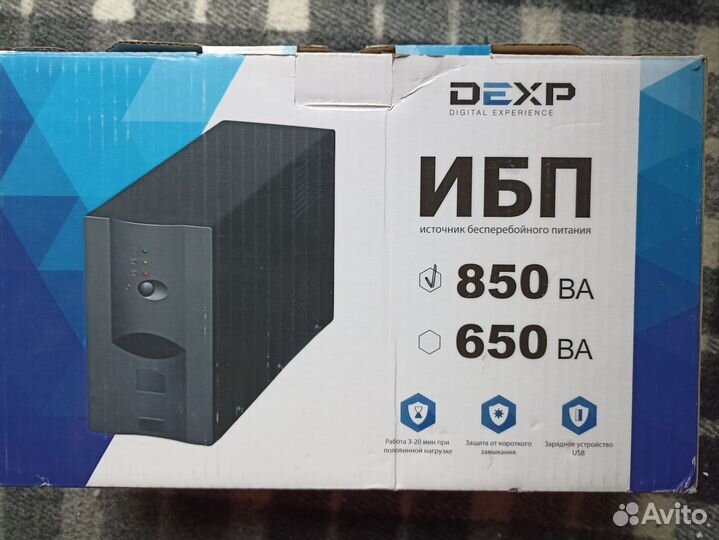 Ибп Dexp. Новый
