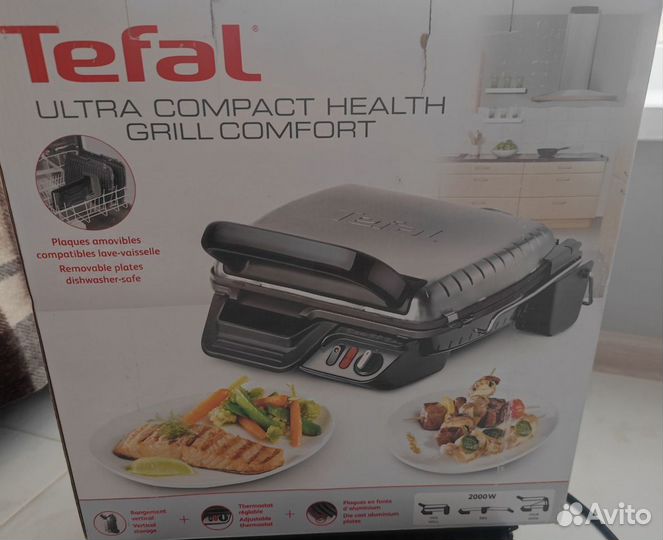 Электрогриль tefal