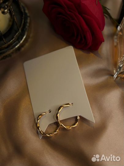 Серьги бижутерия