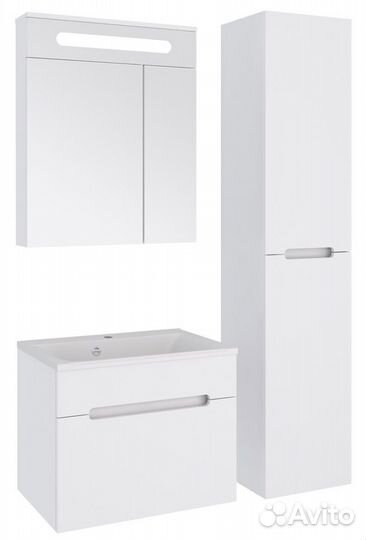 Тумба для ванной подвесная Оливия 65 см