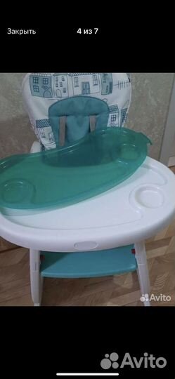 Детский стульчик для кормления трансформер
