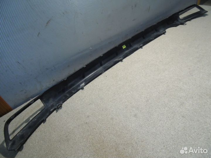 Юбка заднего бампера Ситроен С4 хетч