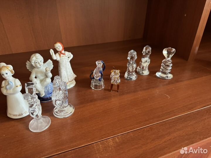 Хрустальные фигурки и статуэтки