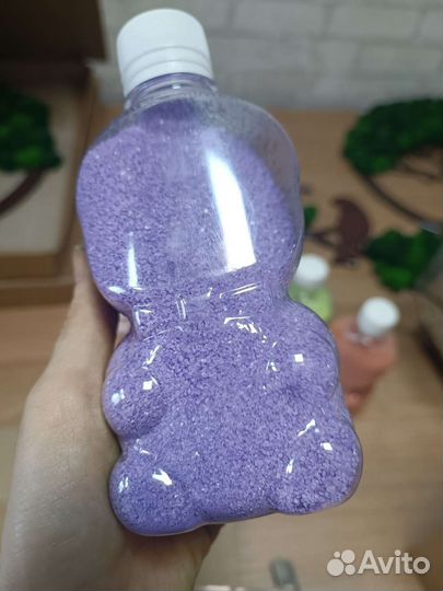 Песок для творчества мраморный