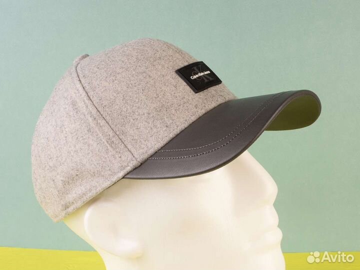 Бейсболка мужская зимняя