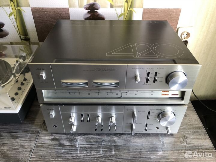 Усилитель, дека, тюнер Aurex SB 420, ST 420