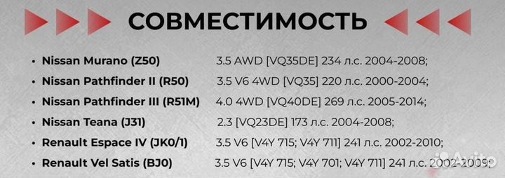 Катушка зажигания nissan teana j31