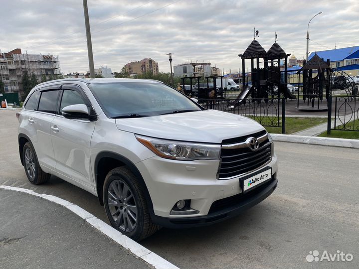 Toyota Highlander 3.5 AT, 2014, 129 000 км