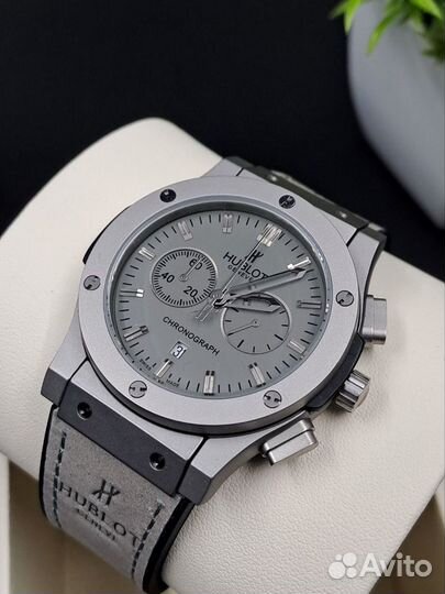 Премиальные кварцевые мужские часы Hublot