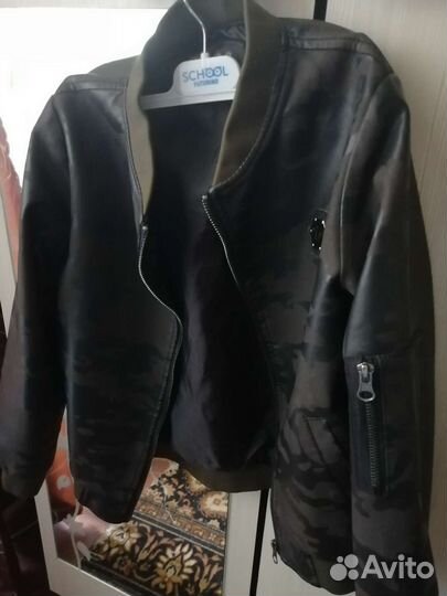 Пиджак и бомбер на мальчика