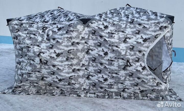 Палатка 3 слойная Куб двойной