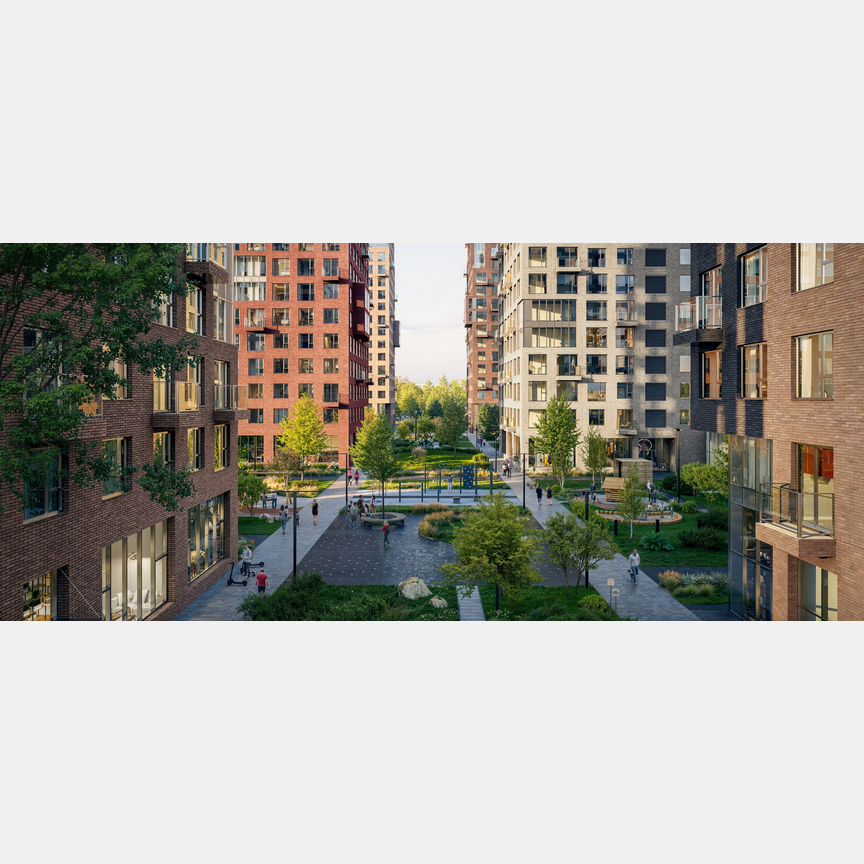 2-к. квартира, 61,1 м², 11/16 эт.