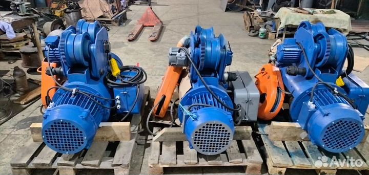 Болгарский тельфер Т10632 г/п5т.12м.С радиоуправлением Кран-балка