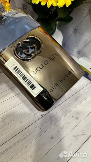 Gucci guilty pour homme 88ml с витрины