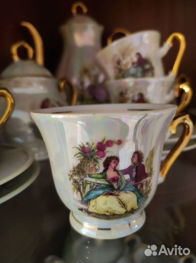 Сервиз кофейный Мадонна Перламутр Эспрессо