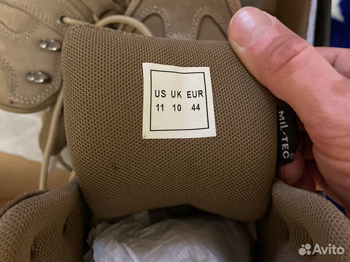 Ботинки Mil-Tec stiefel 5 inch — coyote