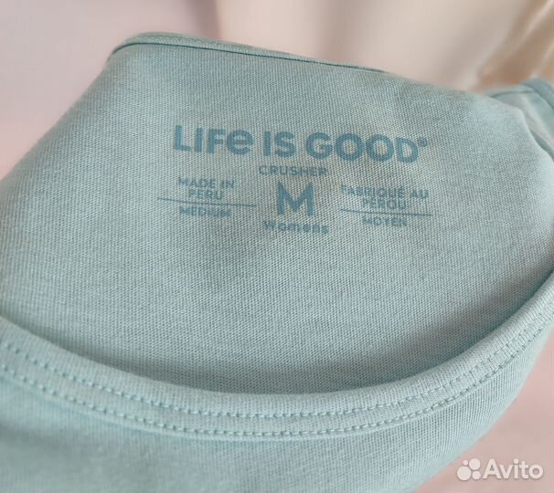 Женская майка Life is Good Хлопок р.М