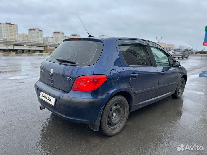 Peugeot 307 1.6 МТ, 2005, 235 000 км