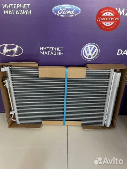 Радиатор кондиционера Hyundai Solaris (17-20)