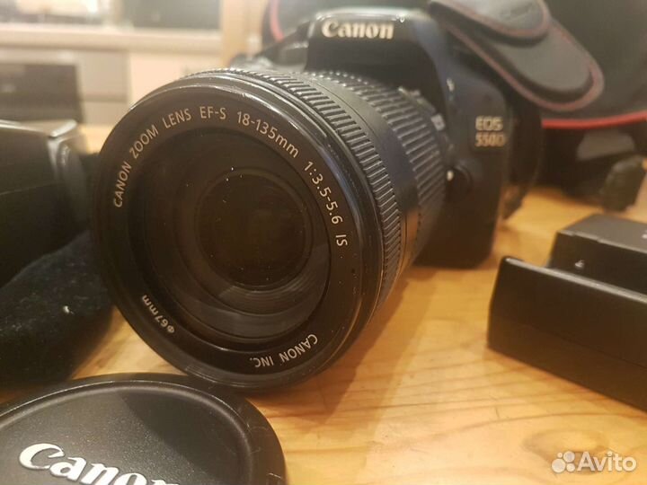 Зеркальный фотоаппарат canon 550d