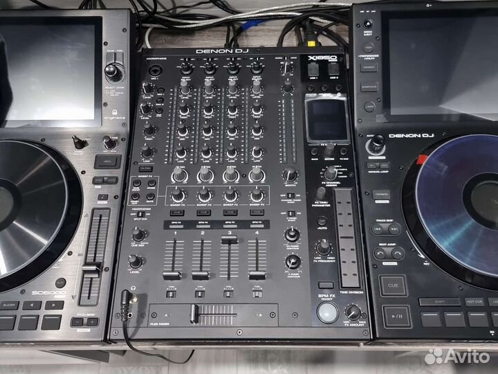 Микшерный пульт dj. Denon x1850