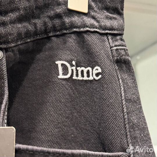 Джинсы широкие dime