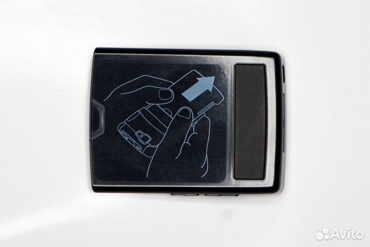 Крышка АКБ Nokia n76 black новый оригинал