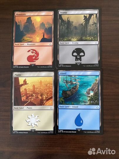 Базовые земли mtg assasins creed