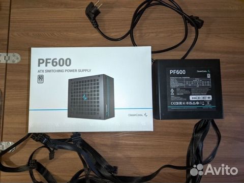 Блок питания deepcool pf600 80 plus