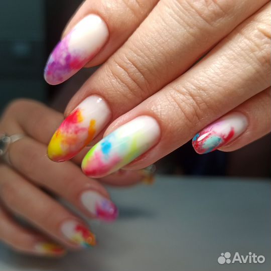 Маникюр, покрытие гель-лаком, наращивание