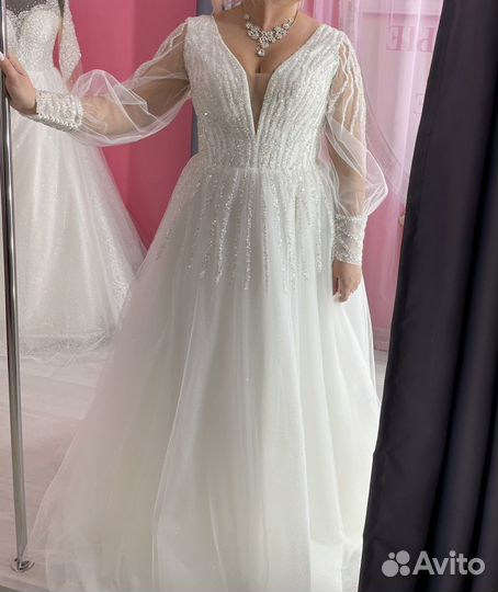 Свадебное платье 48 50 52