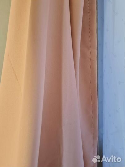 Шторы блэкаут розово-коралловые новые