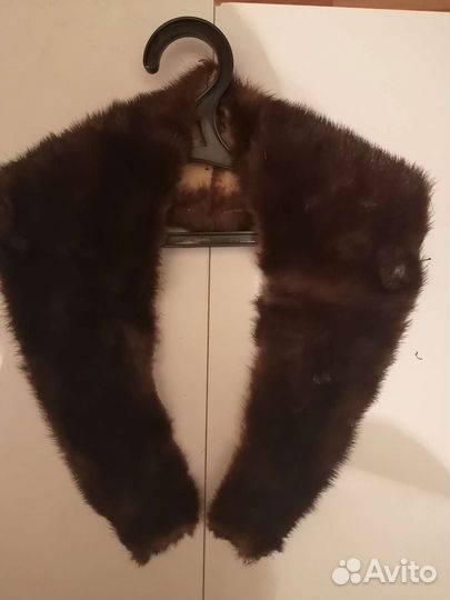 Меховой воротник норка