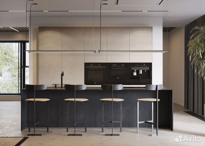 Кухня под потолок в новостройку