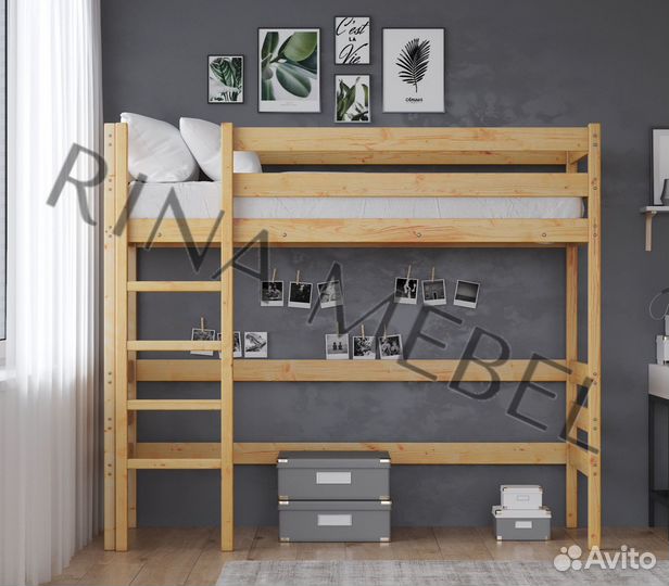 Детская Кровать чердак Калифорния