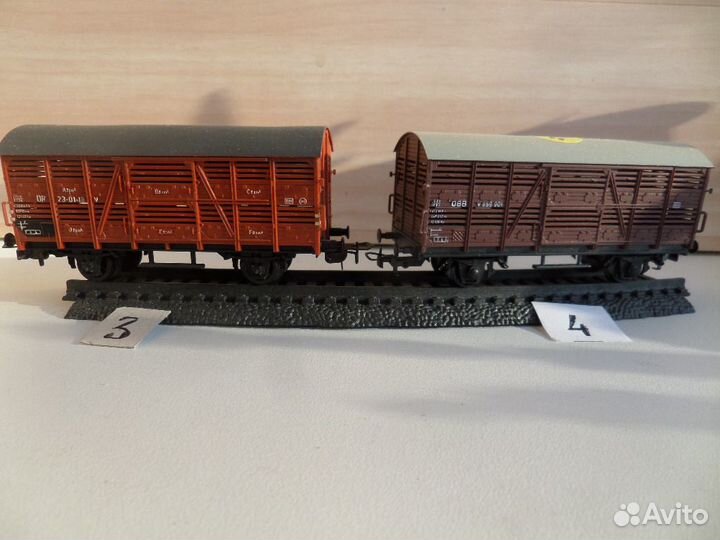 Товарные вагоны (модели жд 16,5мм но)