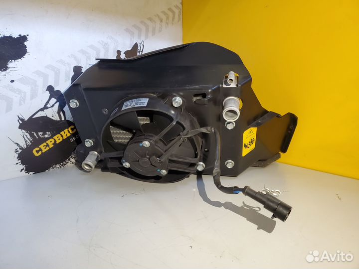 Вентилятор + радиатор на снегоход BRP Ski-Doo Lynx