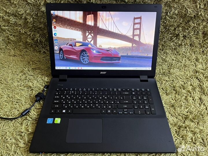 Игровой ноутбук Aser Nvidia 910M/17.3/SSD