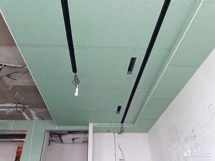 Монтаж гипсокартона