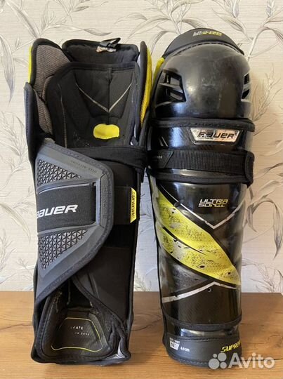 Щитки хоккейные bauer