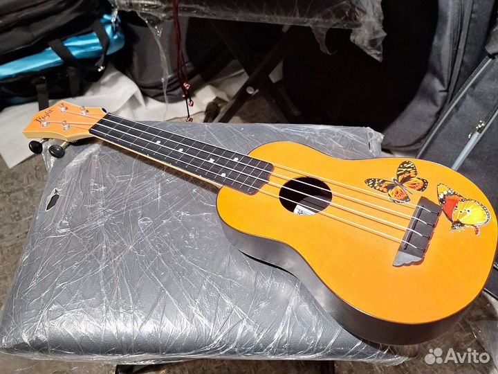 Укулеле flight tus35 Бабочки+ Чехол
