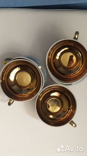 Чашки чайные фарфоровые 6 штук