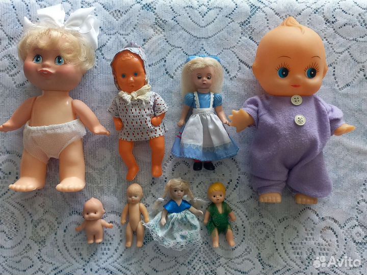 Разные пупсы куклы СССР и ГДР