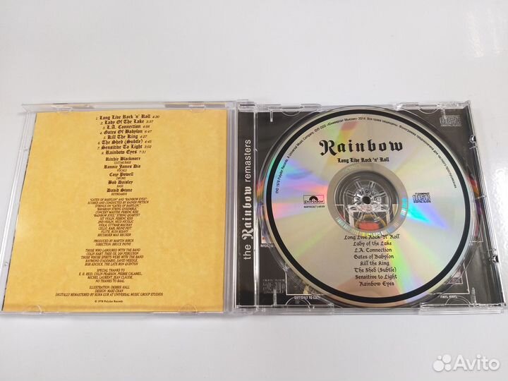 Продам cd-диски Rainbow