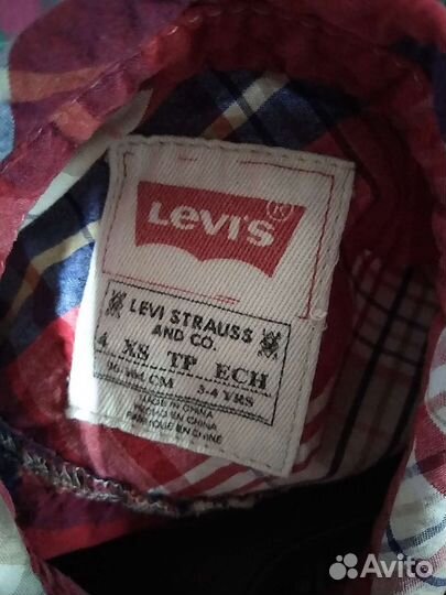 Рубашка Levis детская Stuffland
