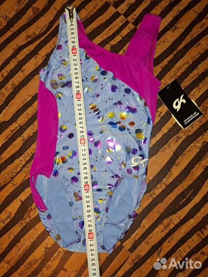 Gk купальник 140-145 для спортивной гимнастики