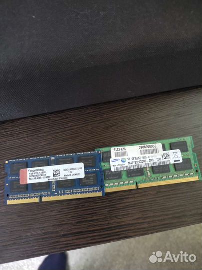 Оперативная память ddr3 8 gb для ноутбука