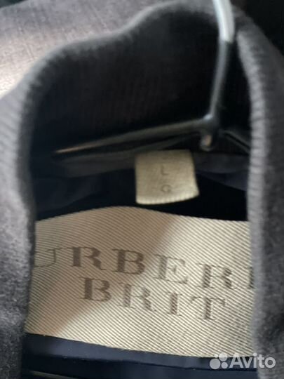 Куртка мужская кожаная Burberry Brit оригинал